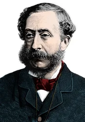 Henry Howard Molyneux Herbert, 4. jarl af Carnarvon (1831-1890) - Portræt af Henry Herbert, 4. jarl af Carnarvon (1831-1890) - Gravering