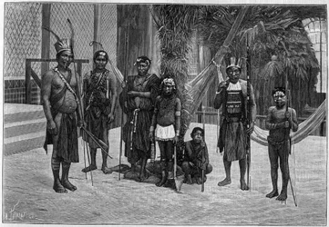 Human Zoo: Caribisk gruppe ved Jardin d