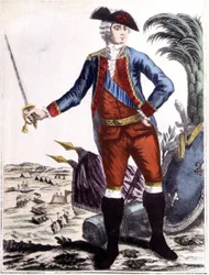 Jean-Baptiste Donatien de Vimeur, greve af Rochambeau (1725 - 1807), generalløjtnant for kongens hære, kommandør for den franske hær i Amerika
