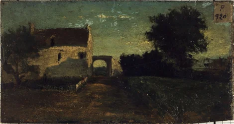 La porte de Clamart (), ca. 1850, mellem 1845 og 1855 (olie på træ)
