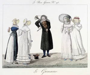Le grimacier: gademusiker i det 18. århundrede - i "" Le bon genre"" n¡95