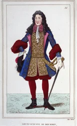 Louis Auguste de Bourbon, hertug af Maine (1670-1736). fransk prins.