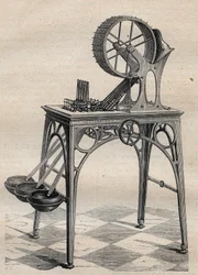 Maskine af Louis-Joseph (Louis Joseph) Deleuil (1795-1862) til verifikation af guldmønter
