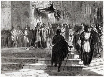 Ægteskab mellem Ludvig den Yngre (1120-1180) og Alienor d
