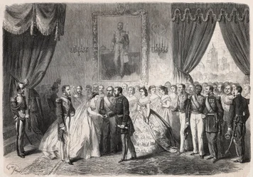 Ægteskab med marskal Francois Achille Bazaine (Francois-Achille