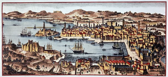 Marseille i 1680 - B.N.