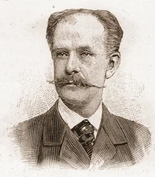 Medlemmer af Academy Francaise i 1895: portræt af Paul Gabriel Othenin d