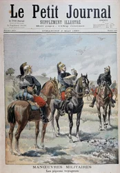 Militære manøvrer: passagerduerne - i "" Le Petity Journal"" af 02/05/1897