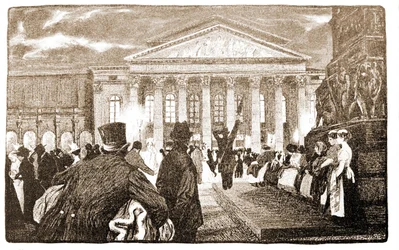 München Teater, Hoftheater. 19. århundrede.