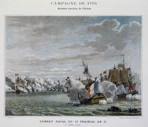 Søkamp, du 10 prairial An II (1794) - i "" Napoleons søslag""