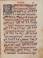 Side af liturgibogen "Liber Sacerdotalis" af Castellini