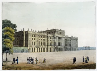 Slottet i Schönbrunn i det 19. århundrede