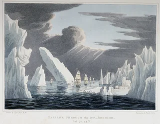 Passage gennem isbjergene, 16. juni