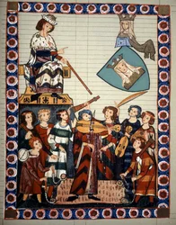 Troubadourernes poesi af mester Heinrich Frauenlob.