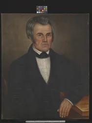 Portræt af Hugh Montgomery (olie på lærred)