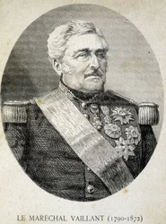 Portræt af marskal Vaillant (1790 - 1872) - i "" Les Contemporains"", n.d. slutningen af ​​det 19. århundrede.