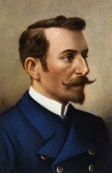 Portræt af Adrien de Gerlache