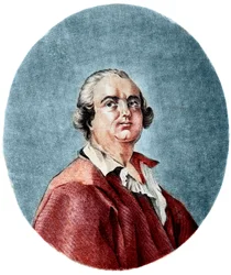Portræt af Alessandro, greve af Cagliostro (Giuseppe Balsamo) (1743-1795) - Portræt af grev Giuseppe Balsamo, kaldet Cagliostro (1743-1795), eventyrer og grundlægger af en egyptisk frimurerorden