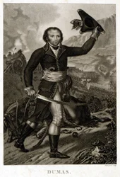 Portræt af Alexandre Davy Dumas (1762-1806), far til Alexandre Dumas far