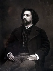 Portræt af Alphonse Daudet ung
