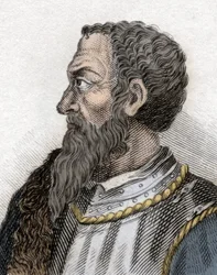 Portræt af Andrea Doria (1466-1560), italiensk krigsmand.