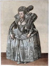 Portræt af Anne af Danmarks dronning af England (København