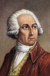 Portræt af Antoine Louis Lavoisier, fransk kemiker.