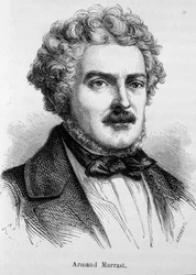Portræt af Armand Marrast, fransk politiker (1801 - 1852)