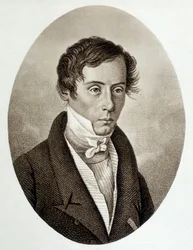 Portræt af Augustin Fresnel (1788-1827), fransk fysiker.