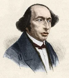 Portræt af Carl Gustav Jacobi (Charles eller Karl Gustav Jacob