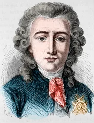Portræt af Charles Alexandre de Calonne, fransk politiker (1734 -1802) - i "" L