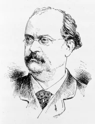 Portræt af Charles Lecocq (1832 - 1918), fransk komponist.