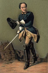 Portræt af Karl XII (1682 - 1718), konge af Sverige.