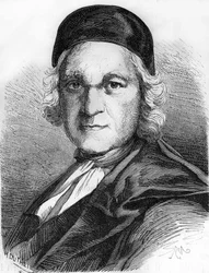 Portræt af Charles de Marguetel de Saint-Denis de Saint-Evremond (1613-1703), fransk forfatter.