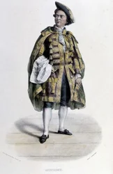 Portræt af Claude Louis Seraphin Barizain (eller Barisain), dit Monrose