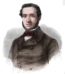 Portræt af Edouard Drouyn de Lhuys (1805-1881) fransk diplomat og politiker