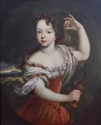 Portræt af Elisabeth Charlotte d