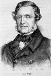Portræt af Fitz Roy James Henry Somerset, første baron Raglan (Lord Raglan