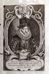 Portræt af Francis Bacon (1561 - 1626).