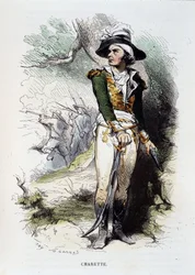 Portræt af Francois-Athanase af Charette de la Contrie (Francois Athanase