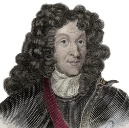 Portræt af Francois-Henri de Montmorency-Bouteville (Francois Henri de Montmorency Bouteville) (1628-1695), marechal af Luxembourg, hertug af Piney og fransk general.