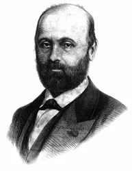 Portræt af Francois Bazin (1816-1878) fransk komponist.