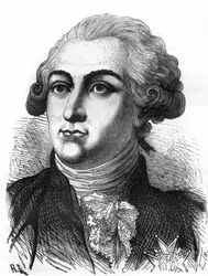 Portræt af François Claude Amour, Marquis de Bouillé (1739-1800), fransk general.