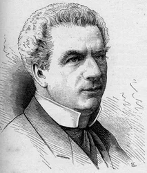 Portræt af Frederic Febvre (1833-1916), fransk komiker, medlem af Comedie Francaise. Indgravering i "" Le Monde Illustré"" n¡1168 af 16. august 1879.