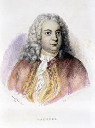 Portræt af George Frederick Handel (Georg Friedrich Handel