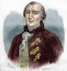 Portræt af Georges Louis Buffon (1707-1788), fransk naturforsker og forfatter.