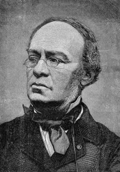 Portræt af Halevy sagde Jacques Fromental Levy, fransk komponist (1799-1862)