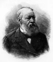 Portræt af Henri Conscience (Hendrik Conscience