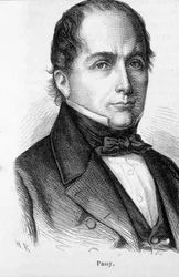 Portræt af Hippolyte Passy (1793-1880), fransk politiker og økonom