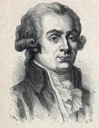 Portræt af Jerome Petion de Villeneuve (1756-1794), fransk politiker.